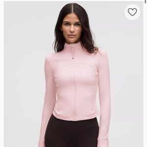 Lululemon Athletica Light Pink Bomber Jacket